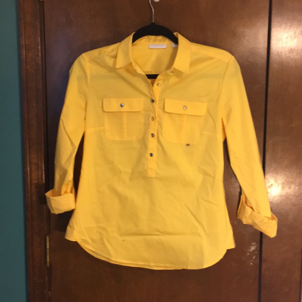 NY&Co Yellow Blouse